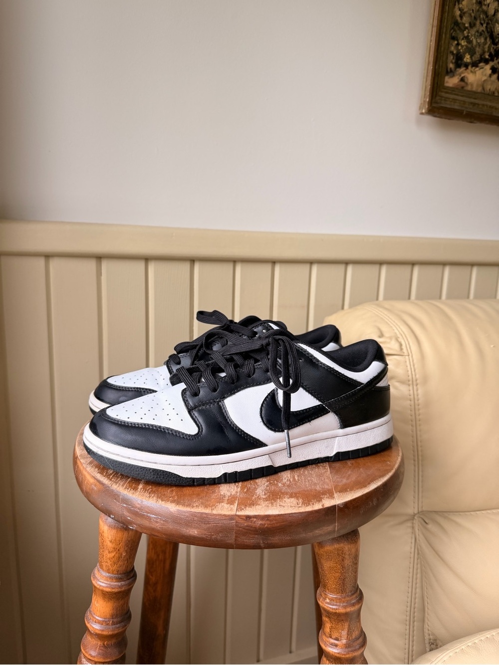 Nike low top panda sneakers size 41 / US 8